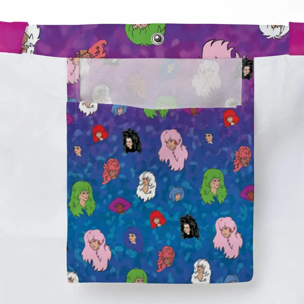 Misfits and Hologram  Jem and the Holograms Large Tote Bag - 3