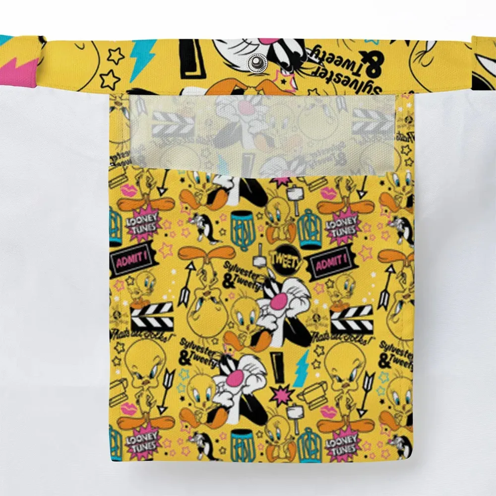 Cartoon Drip Looney Tunes Large Tote Bag - 3