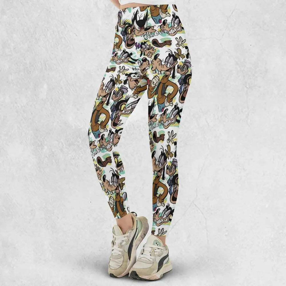 Many Faces Of Goofy Legging - 2