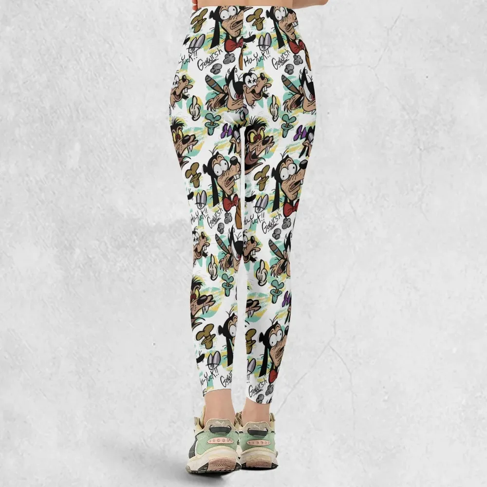 Many Faces Of Goofy Legging - 3