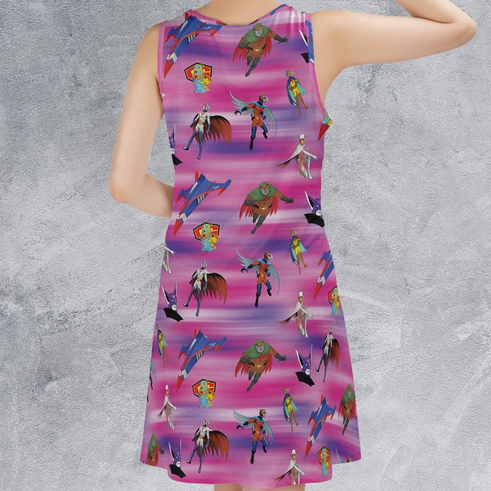 Sleeveless Dress - HLUZLU9T -  - 2