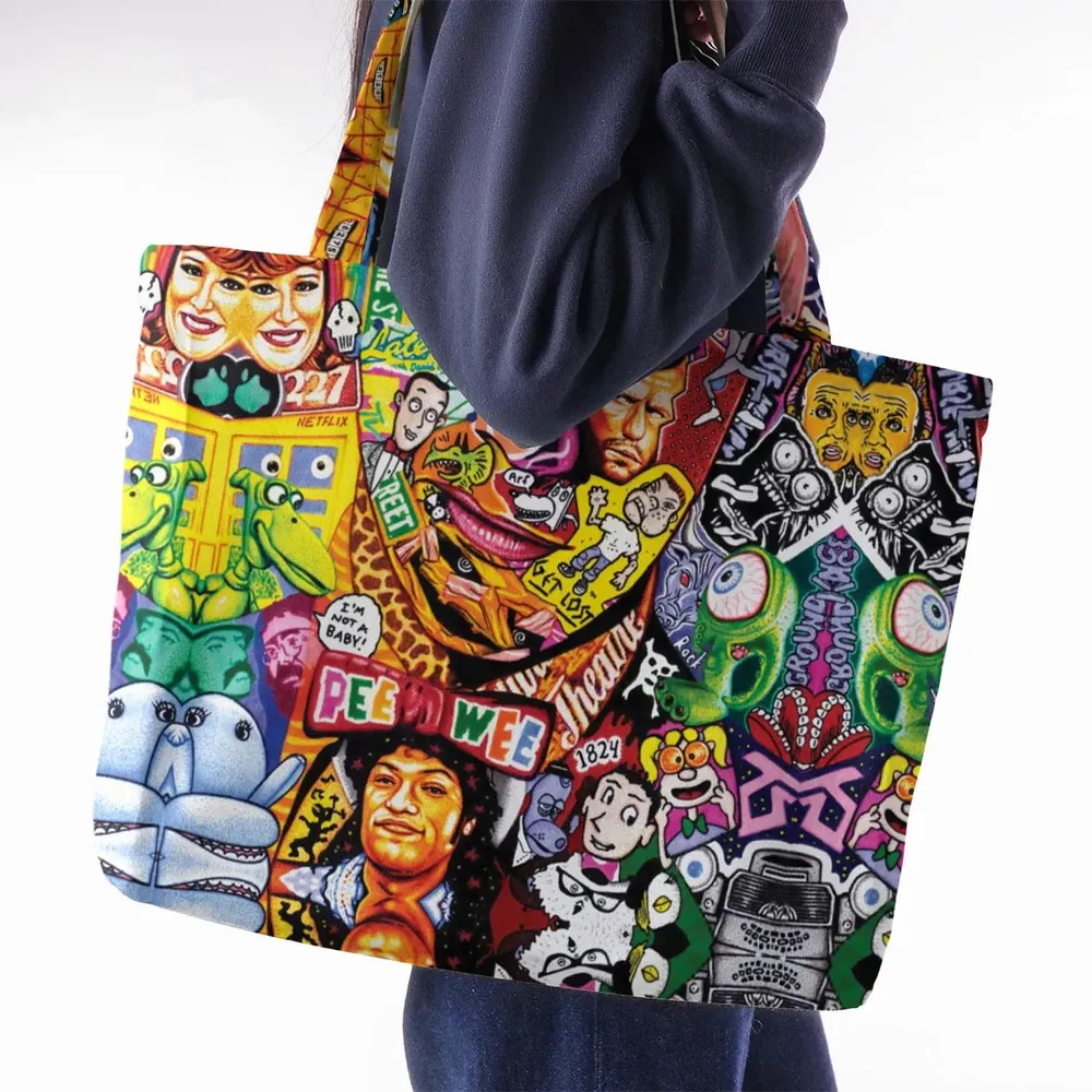 Scavenger Hunt Pee Wee Herman Large Tote Bag - 2