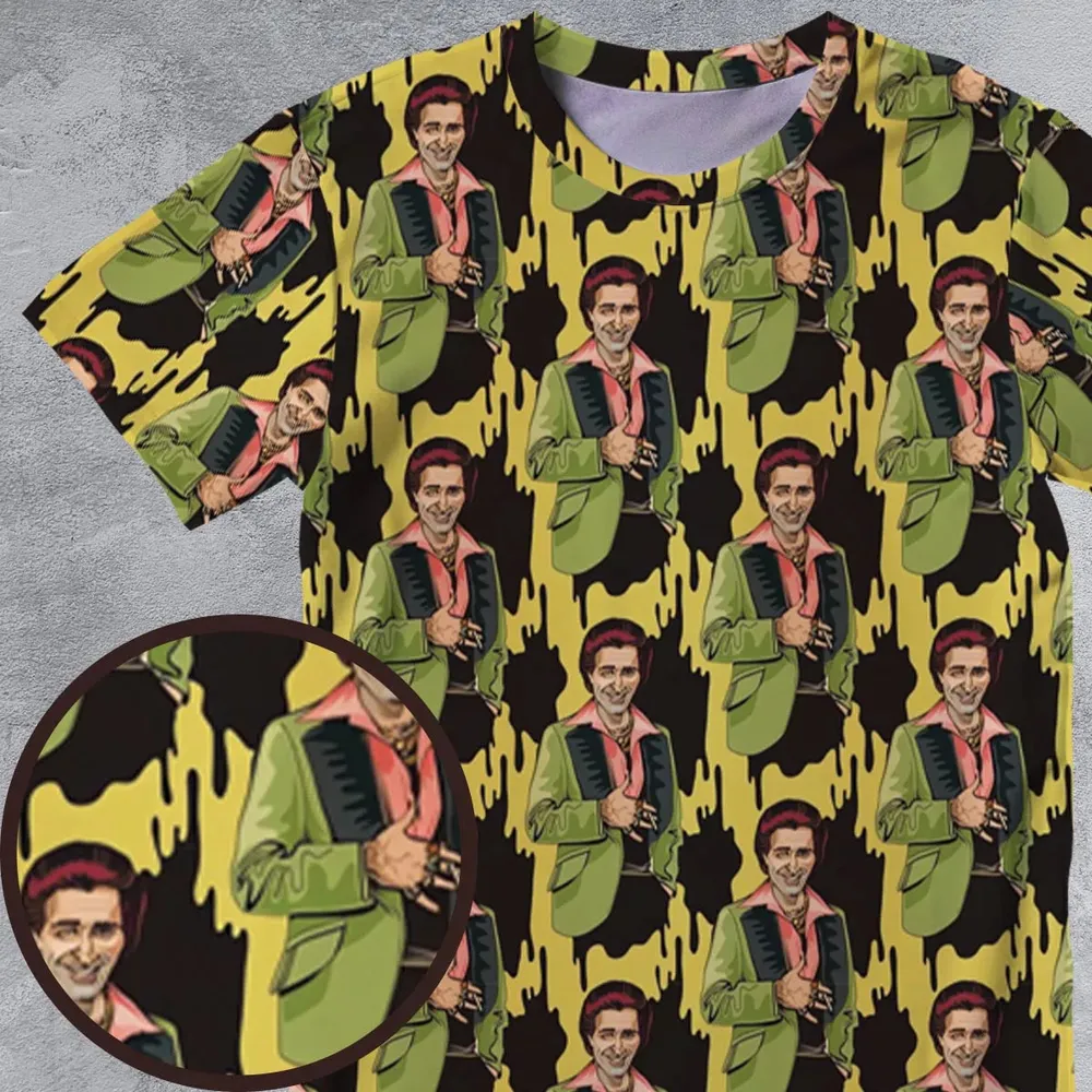 Bittman Drip Bobby Bittman All-Over Print Unisex T-Shirt - 4