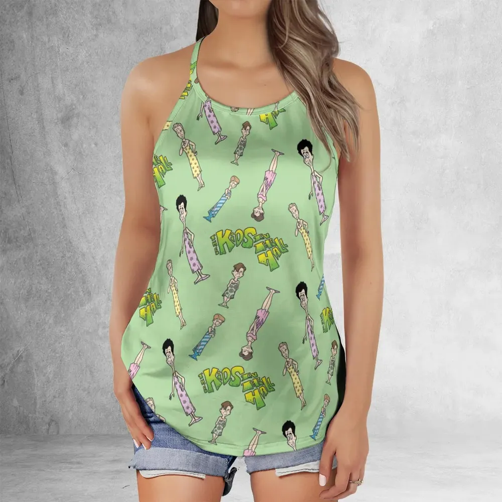 The Kids in the Hall characters Criss Cross Tank Top - 2