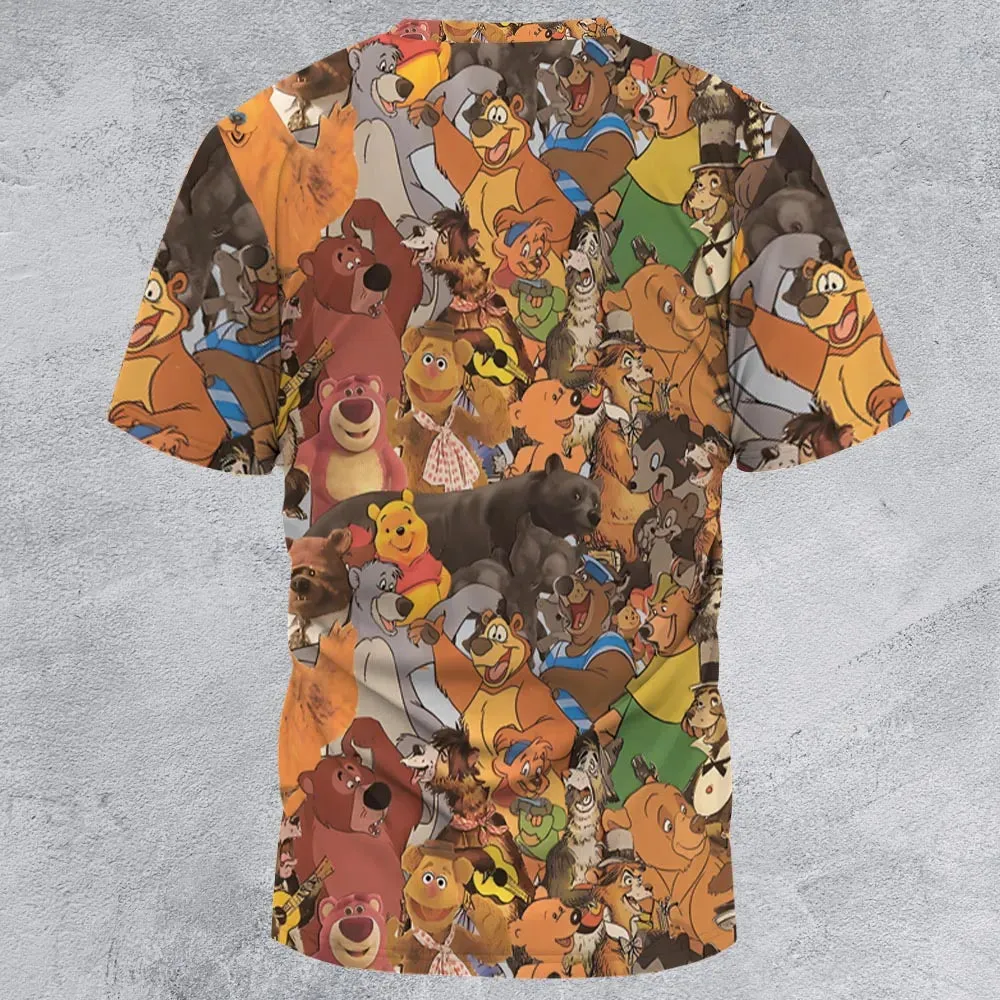 Bear Squad All-Over Print Unisex T-Shirt - 2