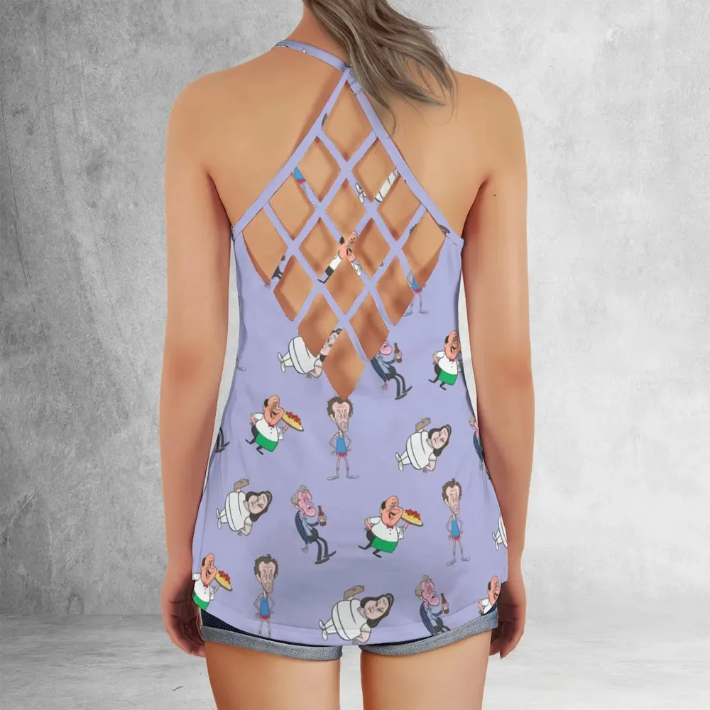 The Ricky Gervais Show Criss Cross Tank Top - 3