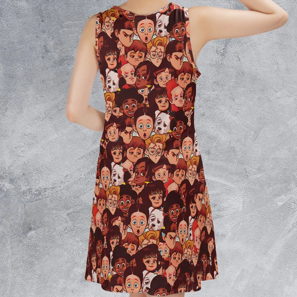 Sleeveless Dress - HQRQVF9Q -  - 2