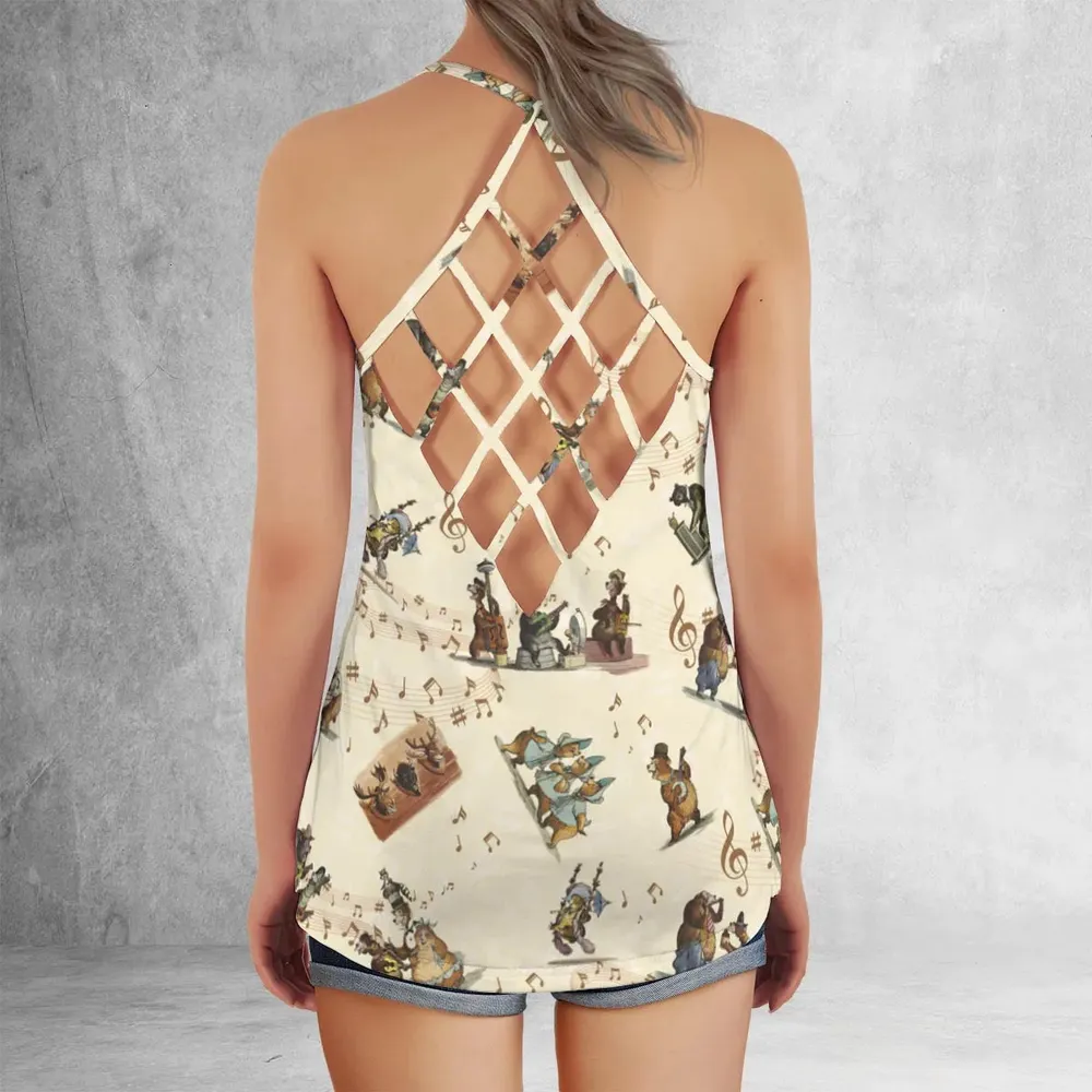 Country Bear Jamboree Criss Cross Tank Top - 3