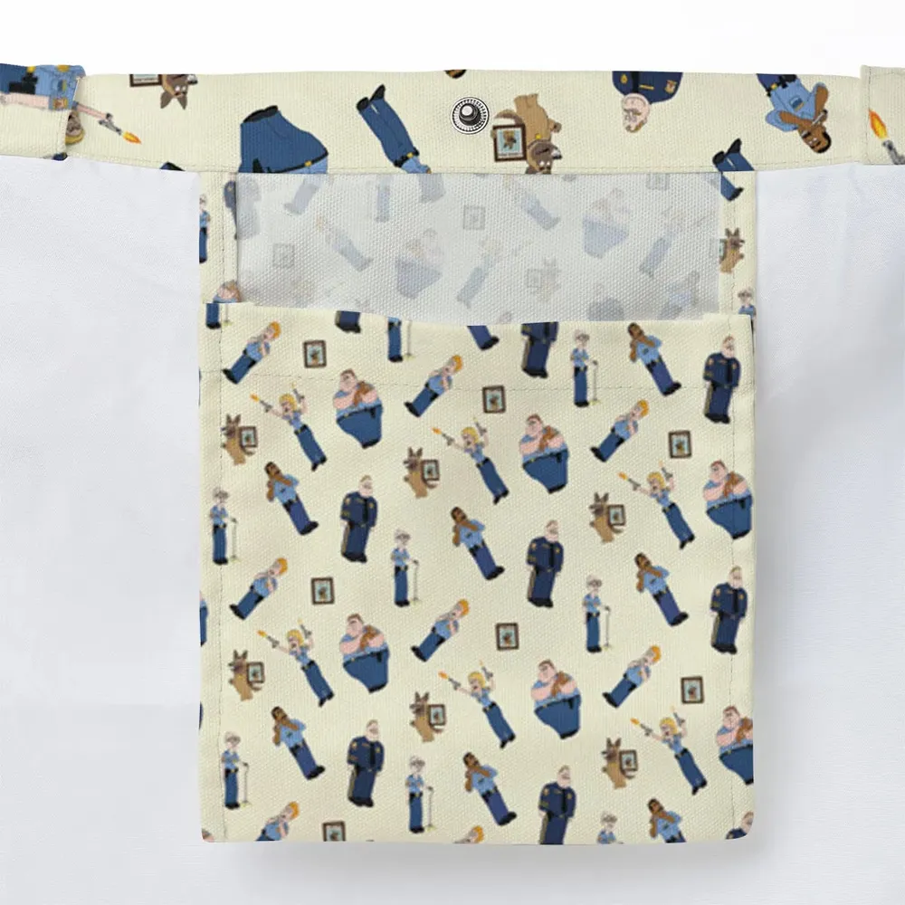 Cop Comedy Paradise Pd Large Tote Bag - 3