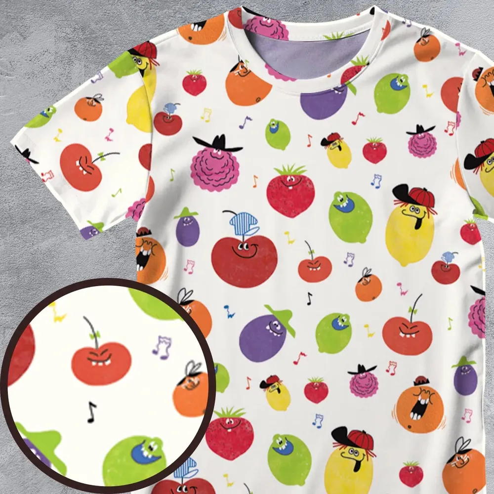 Drink Mix Pillsbury's Funny Face All-Over Print Unisex T-Shirt - 4