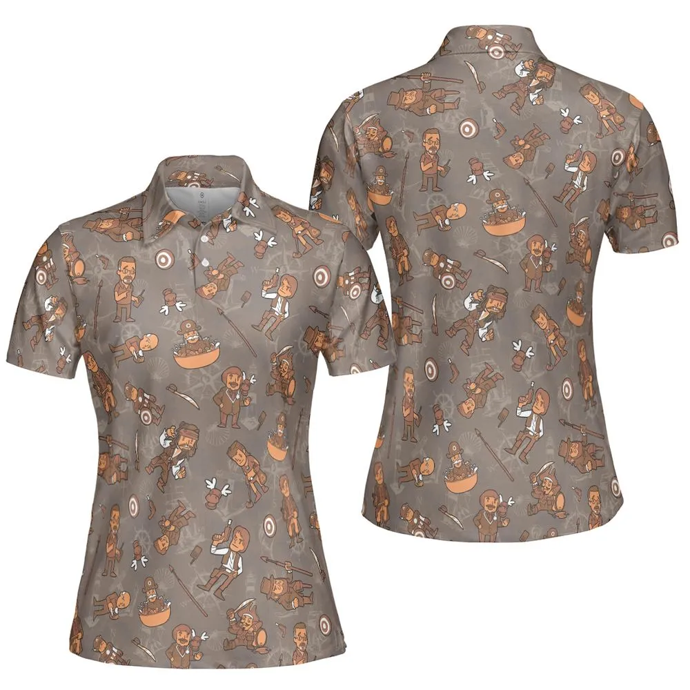 AOP Men/Women Polo Shirt - 9BRHRNQ1 -  - 5