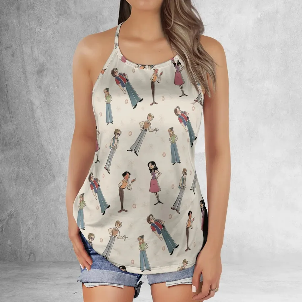 Seventies Vibes That '70s Show Criss Cross Tank Top - 2