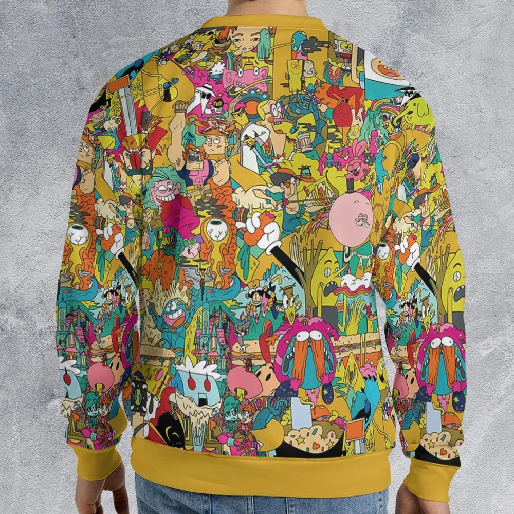All-over Print Sweatshirt - A6YV5LNT -  - 2