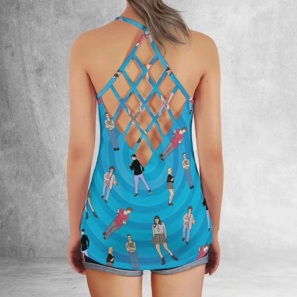Empire Records Characters Criss Cross Tank Top - 3