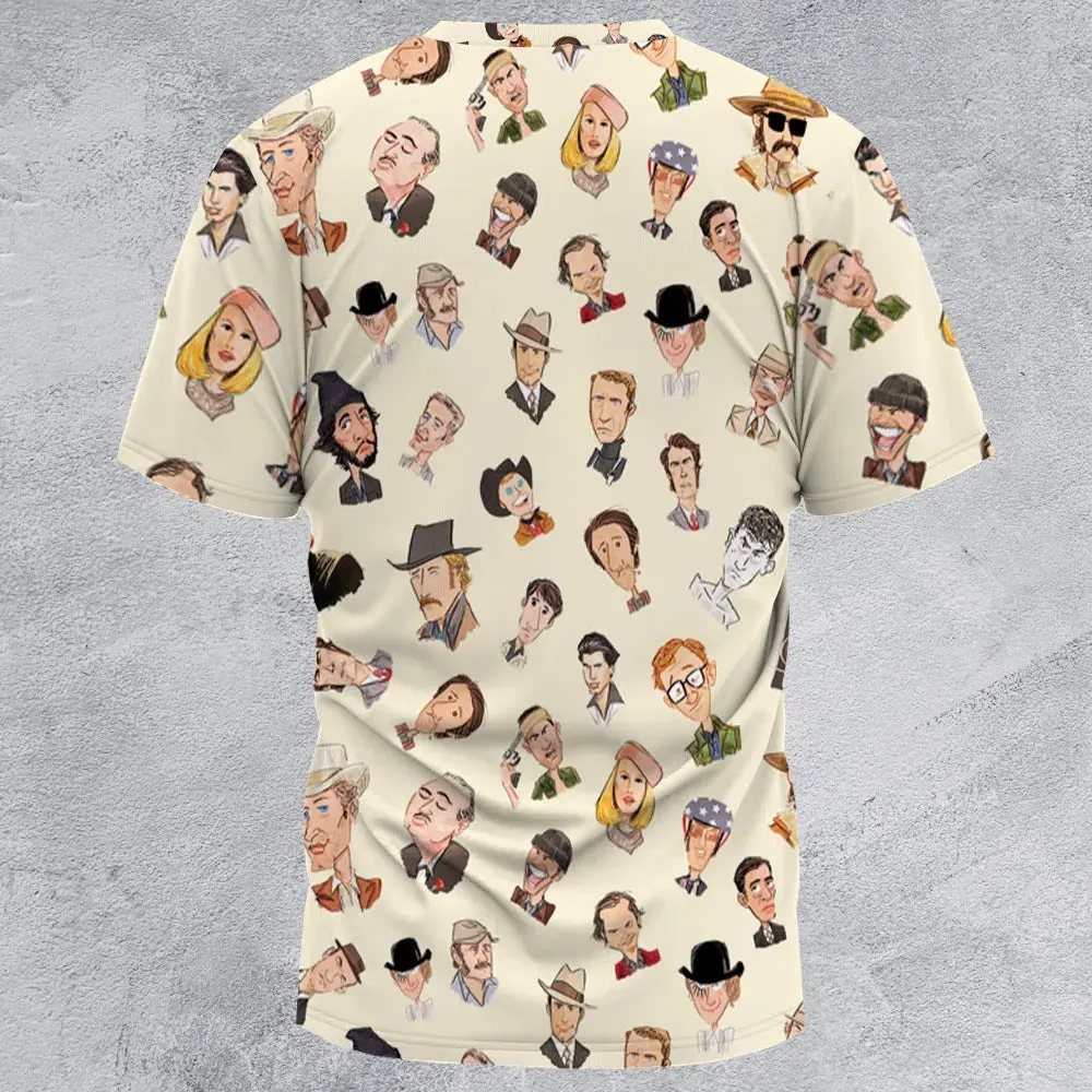Easy Riders And Raging Bulls Characters All-Over Print Unisex T-Shirt - 2