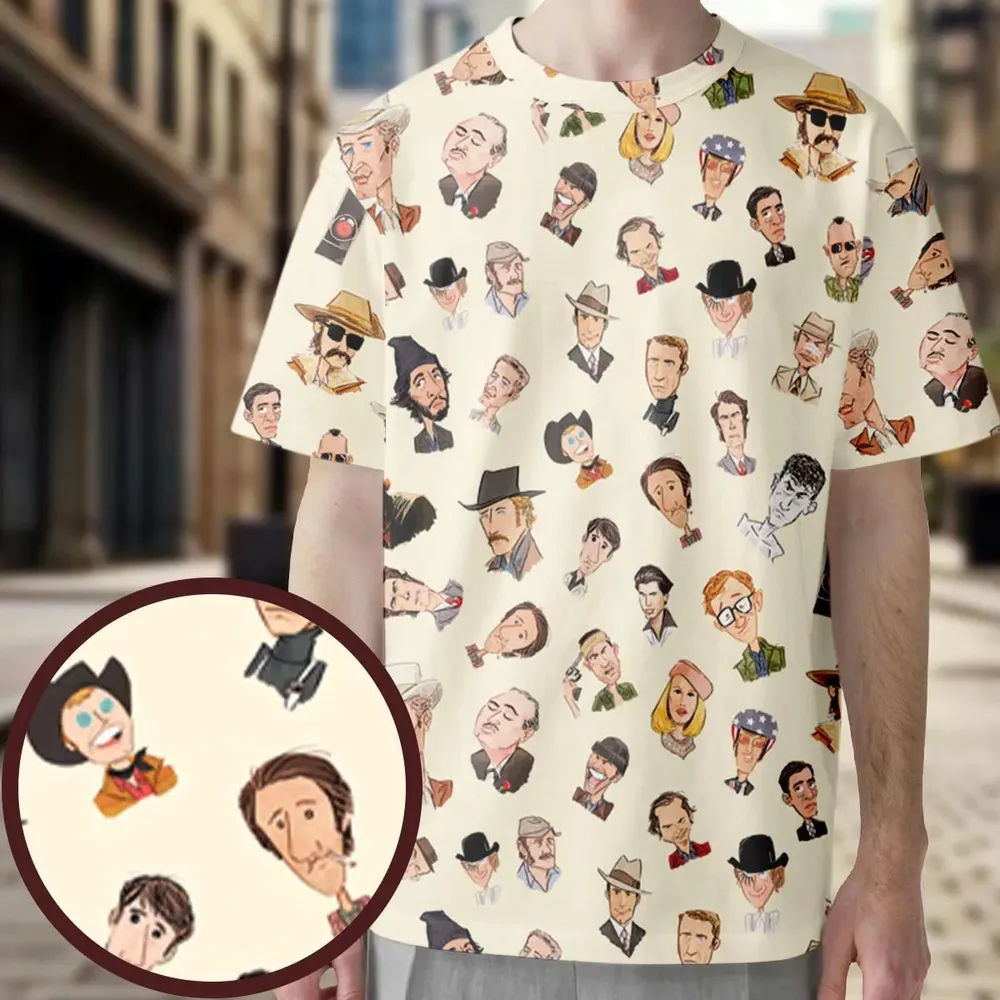 Easy Riders And Raging Bulls Characters All-Over Print Unisex T-Shirt - 3
