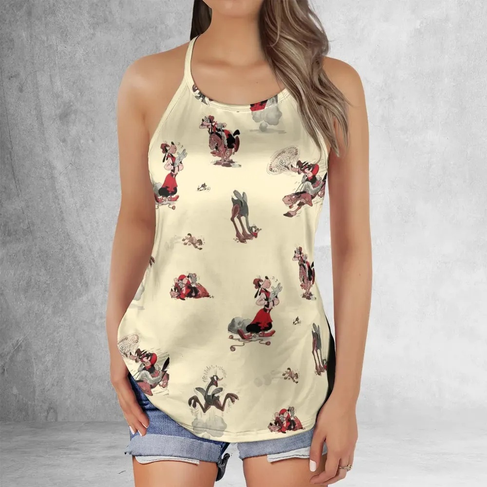 El Gaucho Goofy Criss Cross Tank Top - 2