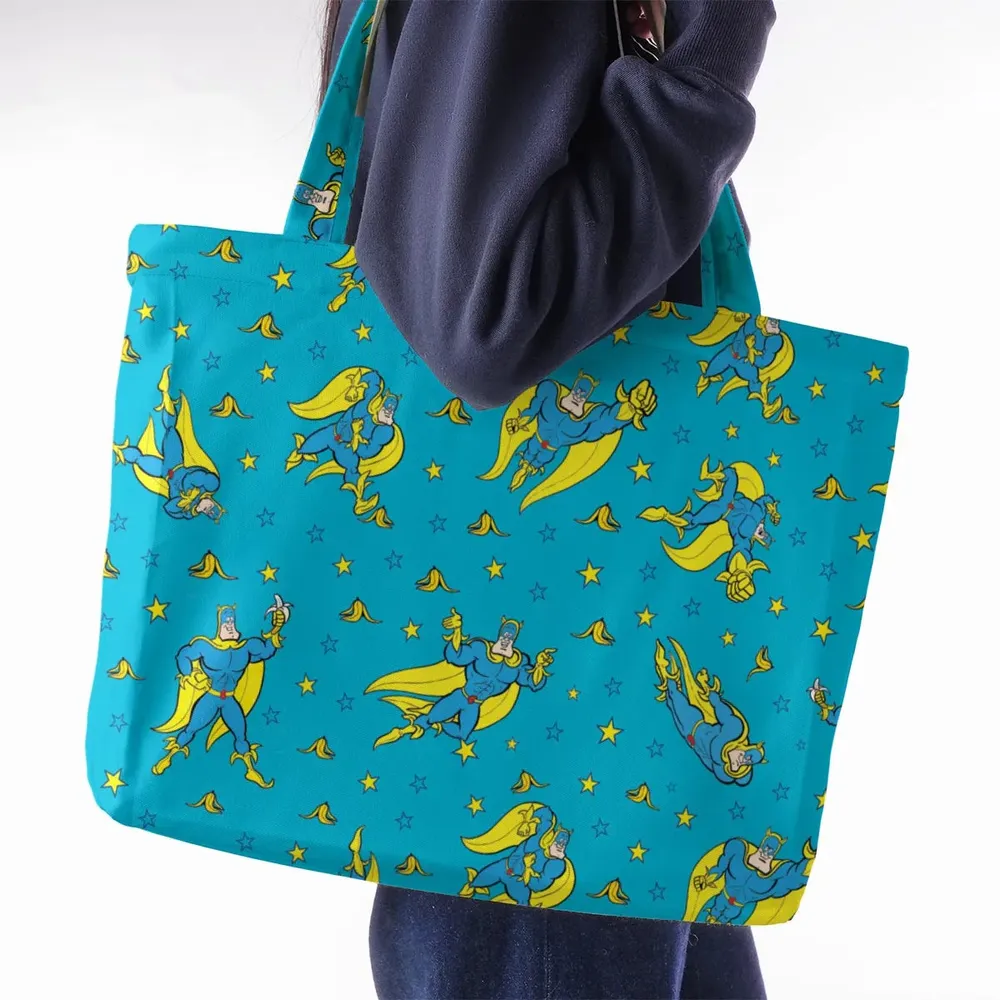 Banana and Bananaman Large Tote Bag - 2