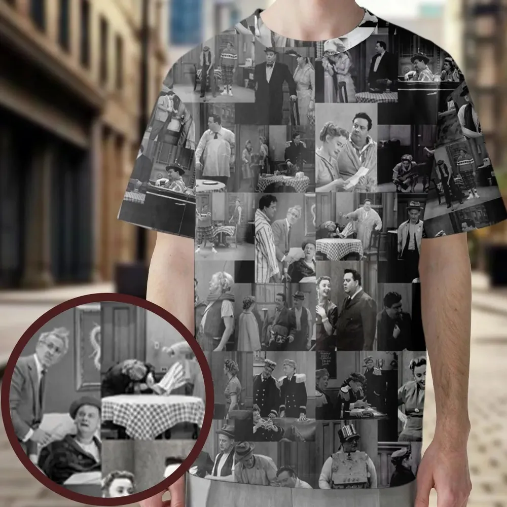 To The Moon The Honeymooners All-Over Print Unisex T-Shirt - 3