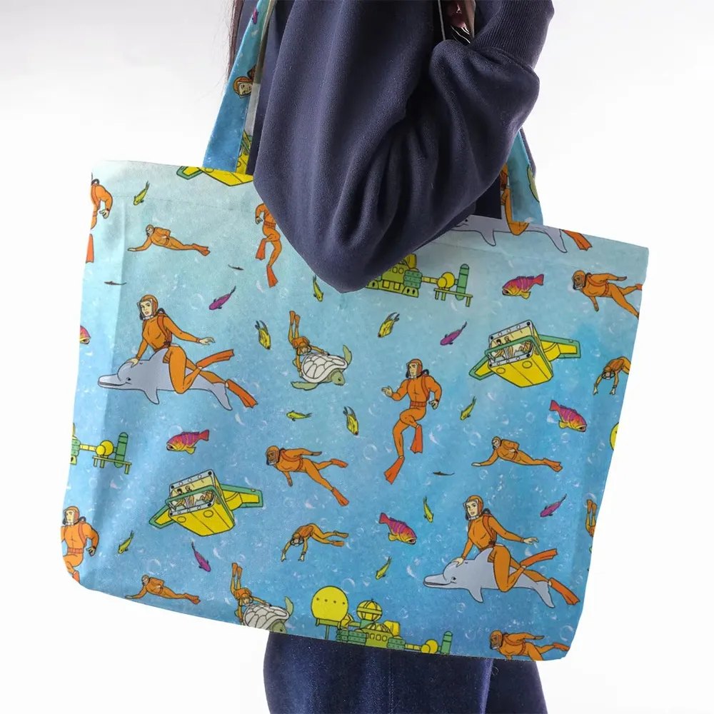 Underwater Sealab 2020 Large Tote Bag - 2