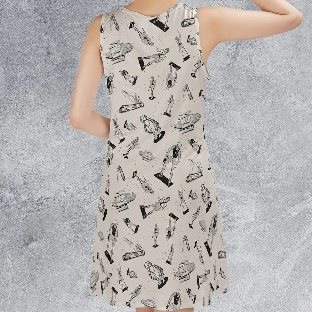 Sleeveless Dress - YDKF1QVF -  - 2