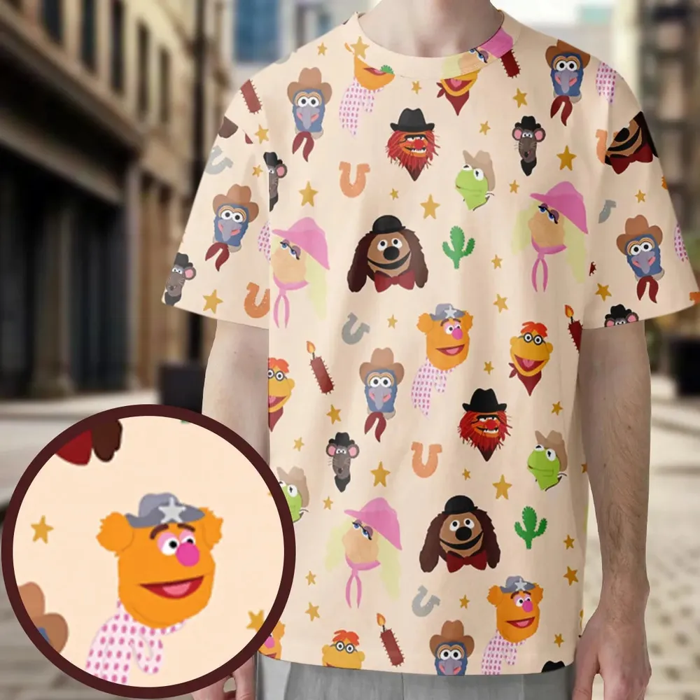 Western Life The Muppet Show All-Over Print Unisex T-Shirt - 3