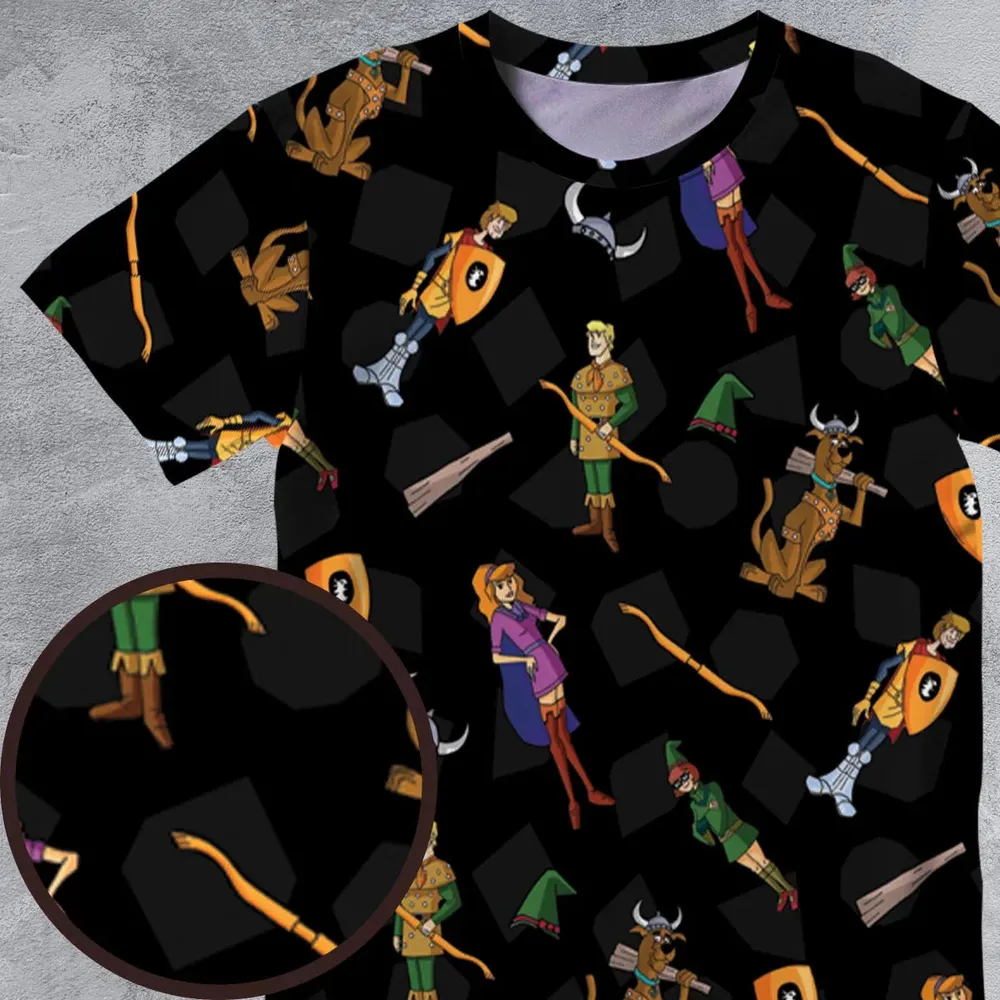 Dungeons & Mysteries All-Over Print Unisex T-Shirt - 4
