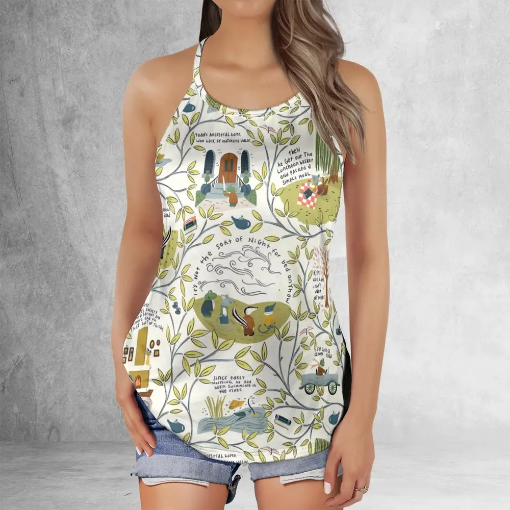 Mr Toad And Friends The Wind in the Willows Criss Cross Tank Top - 2