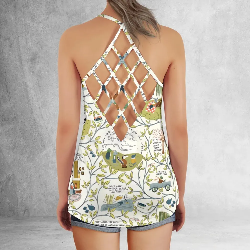 Mr Toad And Friends The Wind in the Willows Criss Cross Tank Top - 3