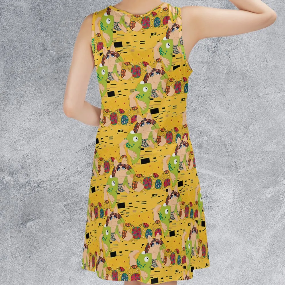 Sleeveless Dress - 537E3X3M -  - 2