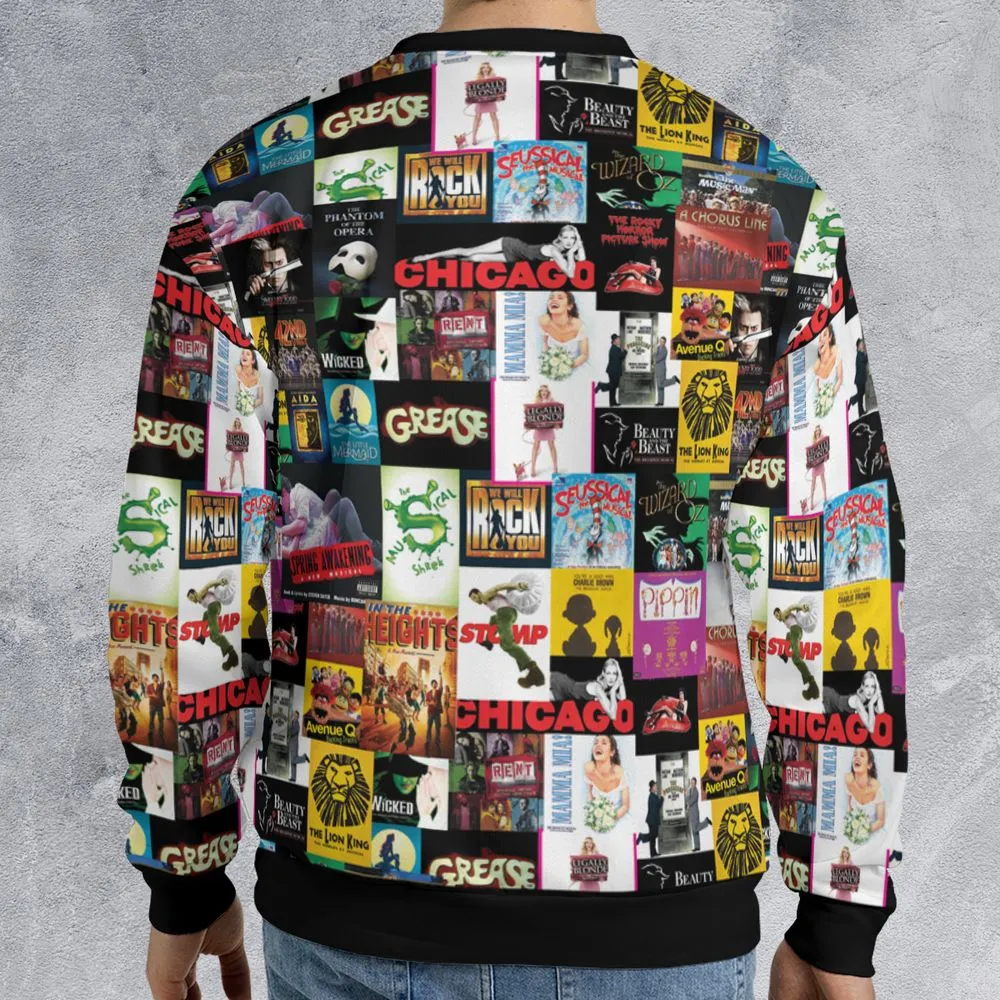 All-over Print Sweatshirt - QNTVFF3C -  - 2