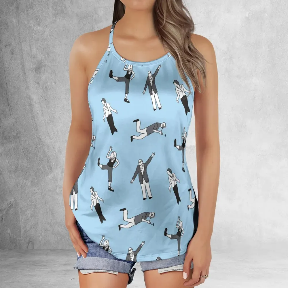 Chicken Dance Arrested Development Criss Cross Tank Top - 2