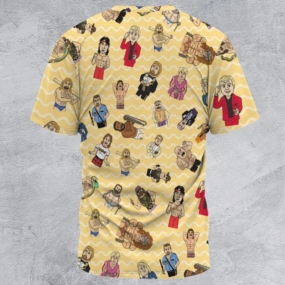 WWF Heroes All-Over Print Unisex T-Shirt - 2