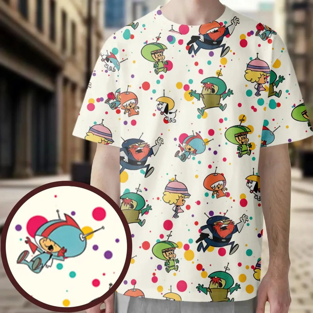 The Space Kidettes All-Over Print Unisex T-Shirt - 3