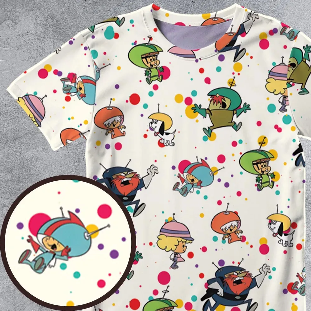 The Space Kidettes All-Over Print Unisex T-Shirt - 4