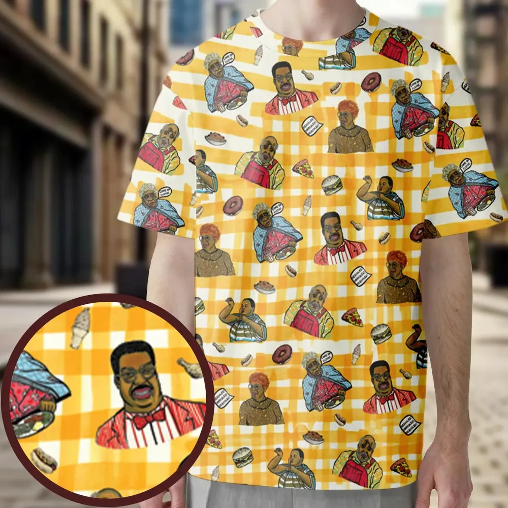 The Nutty Professor Characters All-Over Print Unisex T-Shirt - 3