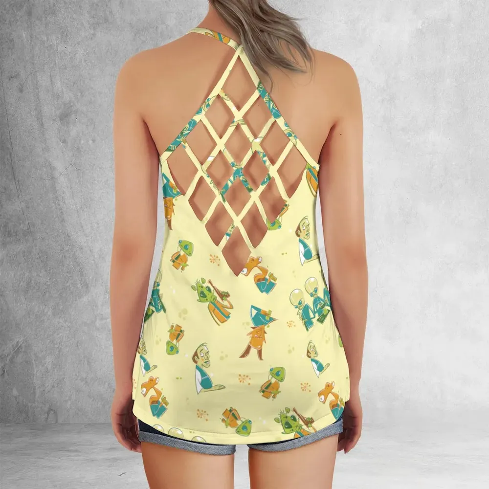 Mos Eisley Cantina Star Wars Criss Cross Tank Top - 3