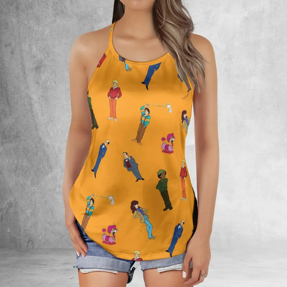 Mork Madness Mork and Mindy Criss Cross Tank Top - 2