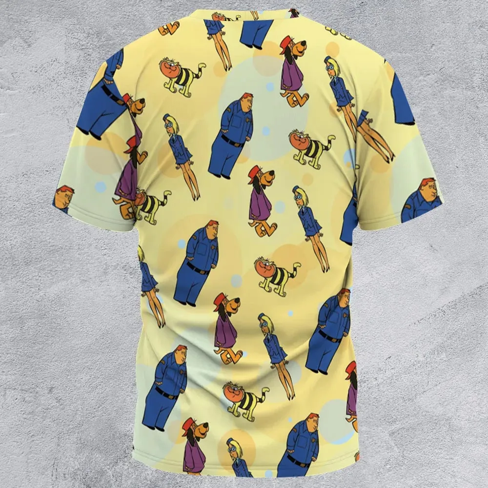 Hong Kong Phooey Power All-Over Print Unisex T-Shirt - 2