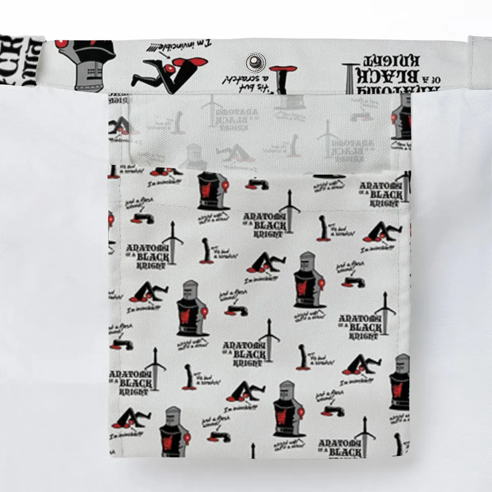 Tis but a scratch Black Knight Monty Python And The Holy Grail Large Tote Bag - 3