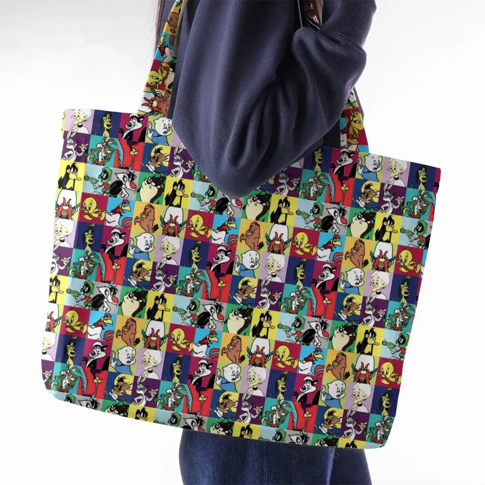 Saturday Morning Nostalgia Large Tote Bag - 2