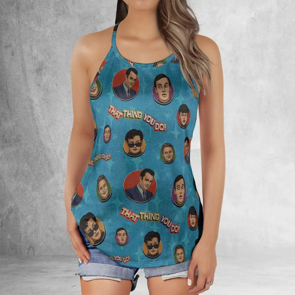Wonders That Thing You Do Criss Cross Tank Top - 2