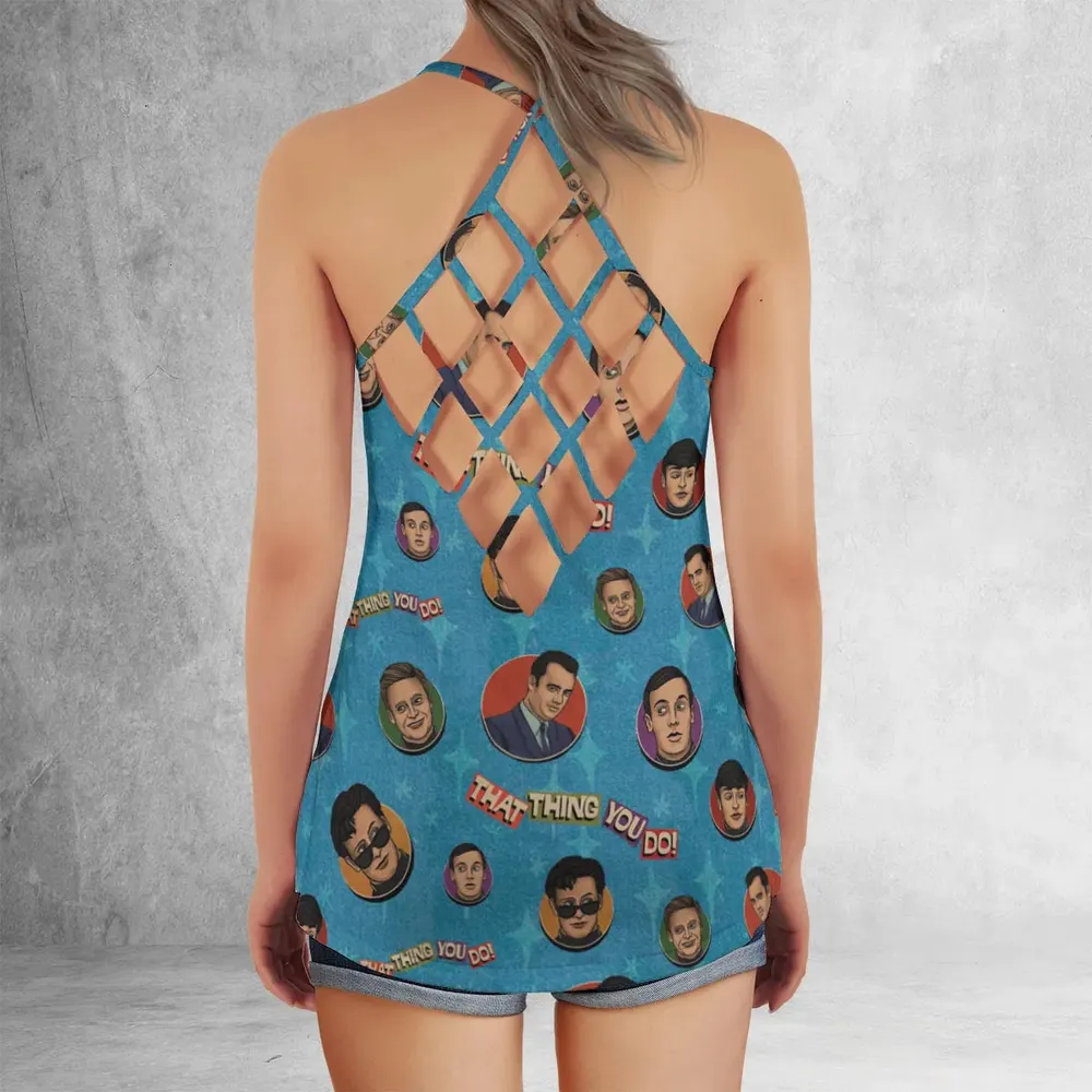Wonders That Thing You Do Criss Cross Tank Top - 3
