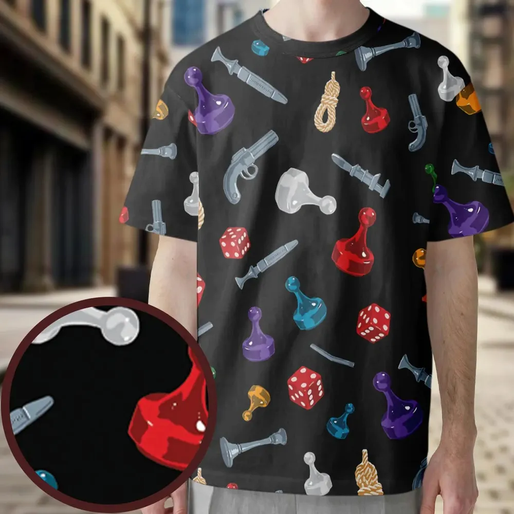 Clue in North America All-Over Print Unisex T-Shirt - 3