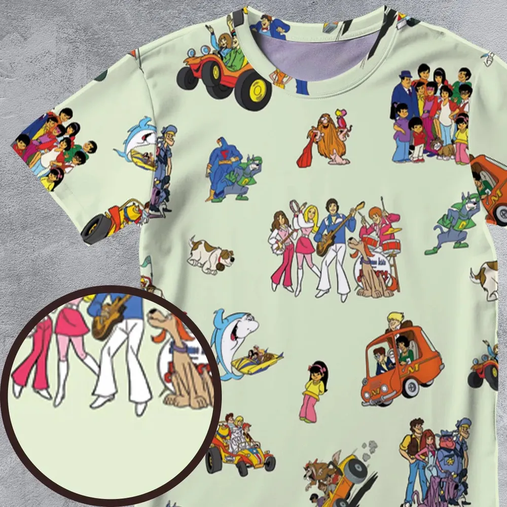 Scooby-Doo ripoffs All-Over Print Unisex T-Shirt - 4