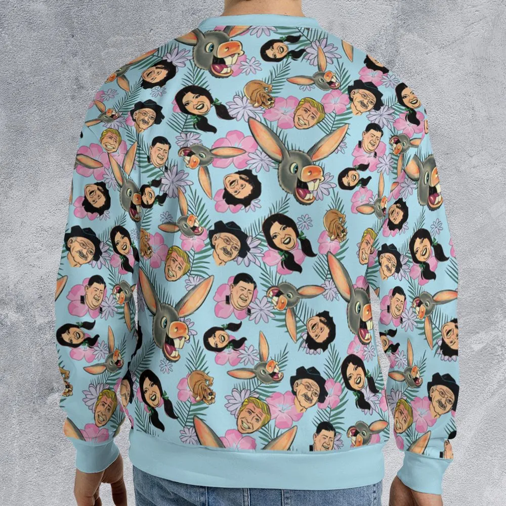 All-over Print Sweatshirt - 9VB4TK3R -  - 2
