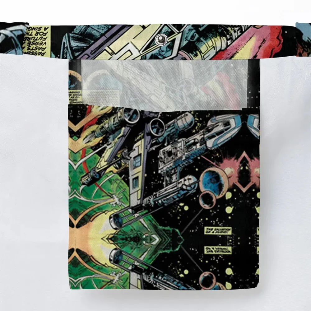 Han Solo Spaceship Star Wars Large Tote Bag - 3
