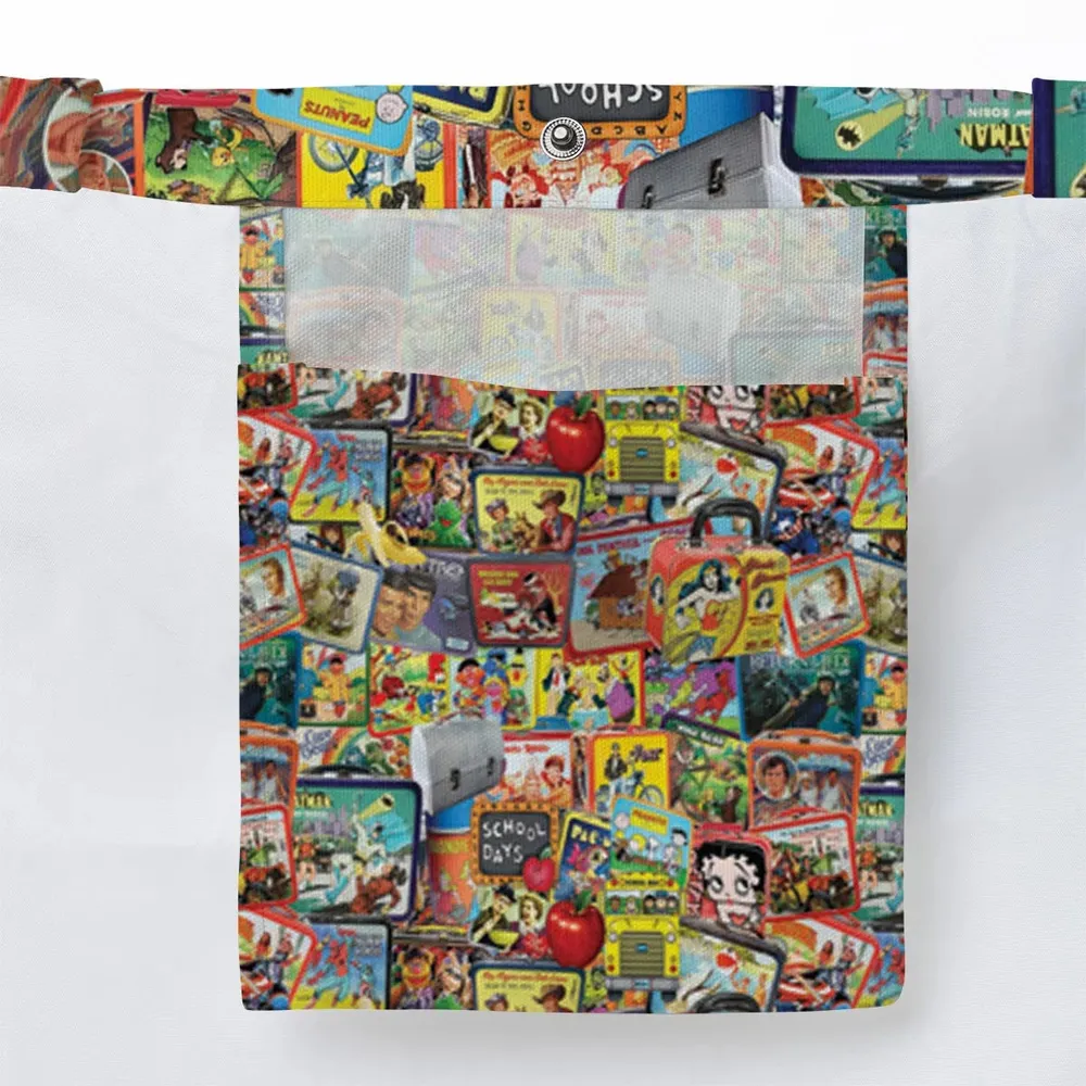 Retro Land TV Shows Large Tote Bag - 3