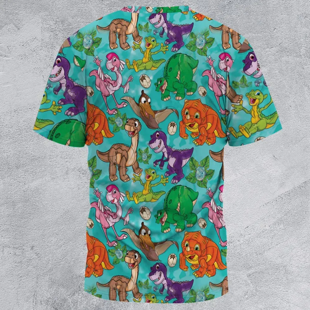 Squad Goals The Land Before Time All-Over Print Unisex T-Shirt - 2