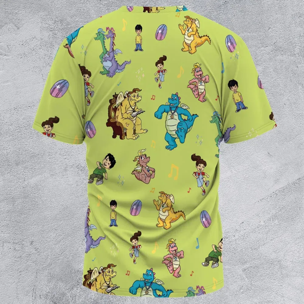 Dragontales Characters All-Over Print Unisex T-Shirt - 2